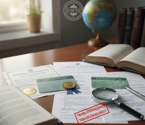 USCIS certificate translation