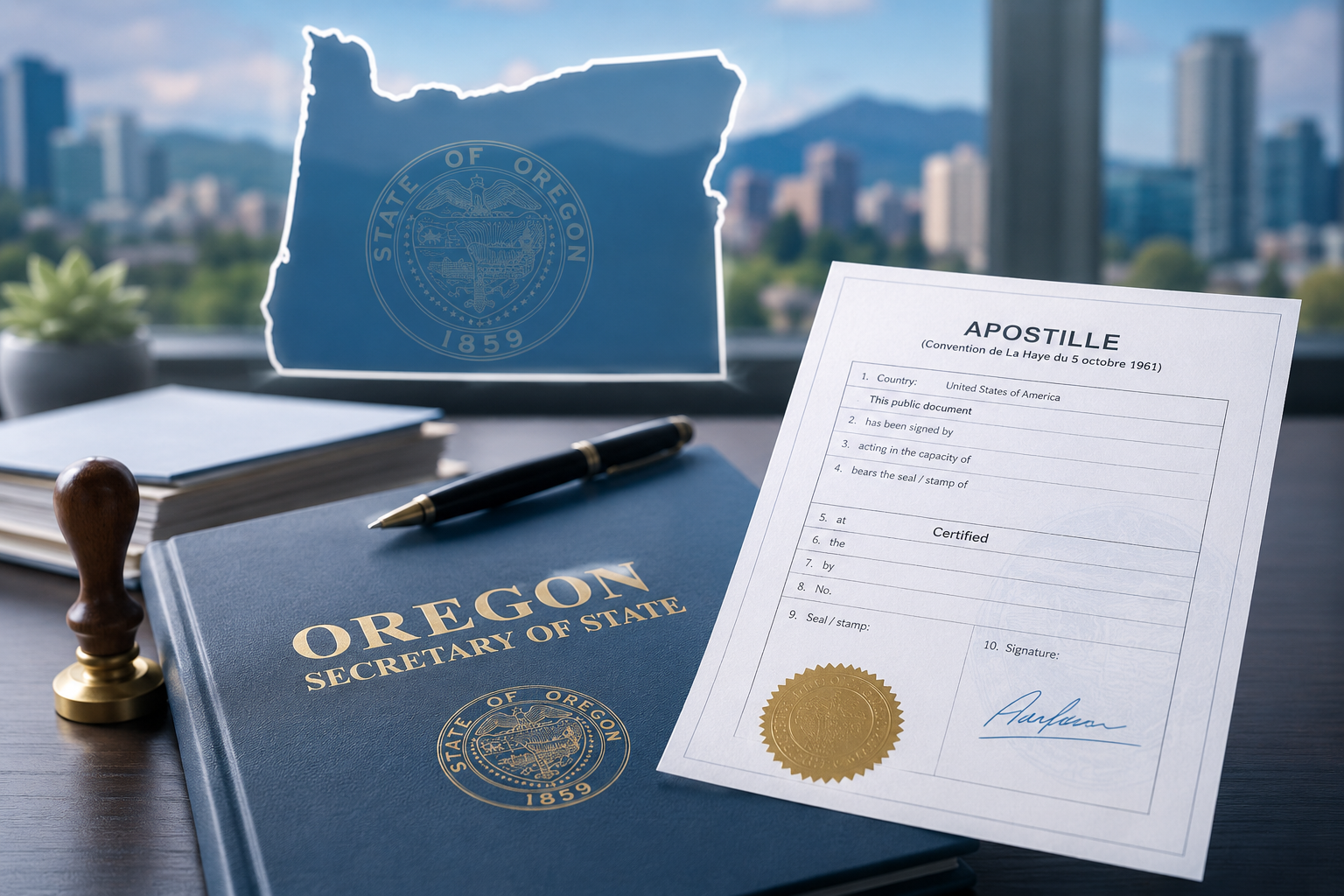 Oregon apostille services